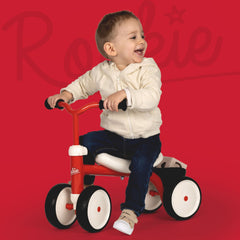 Smoby Rookie 4 Tekerlekli Bisiklet Kırmızı