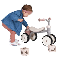 Smoby Rookie 4 Tekerlekli Bisiklet Pembe