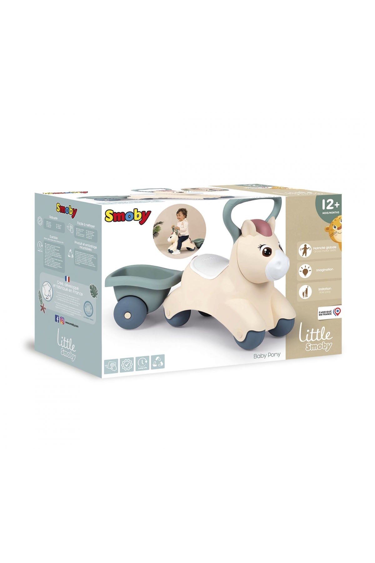 Smoby Sevimli Baby Pony Ride-on