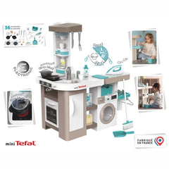 Smoby Tefal Stüdyo Çamaşır Makineli Mutfak Seti
