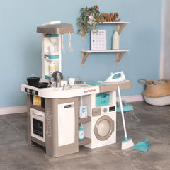 Smoby Tefal Stüdyo Çamaşır Makineli Mutfak Seti
