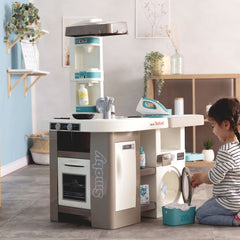 Smoby Tefal Stüdyo Çamaşır Makineli Mutfak Seti