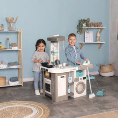 Smoby Tefal Stüdyo Çamaşır Makineli Mutfak Seti