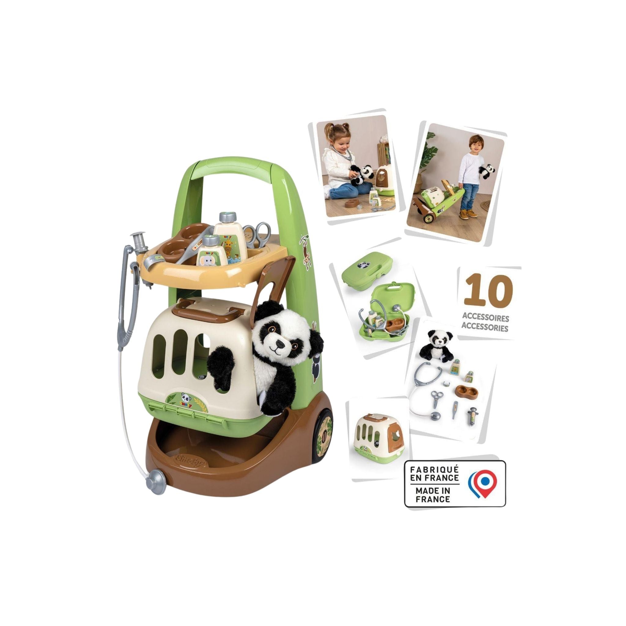 Smoby Veteriner İlk Yardım Araba Oyun Seti
