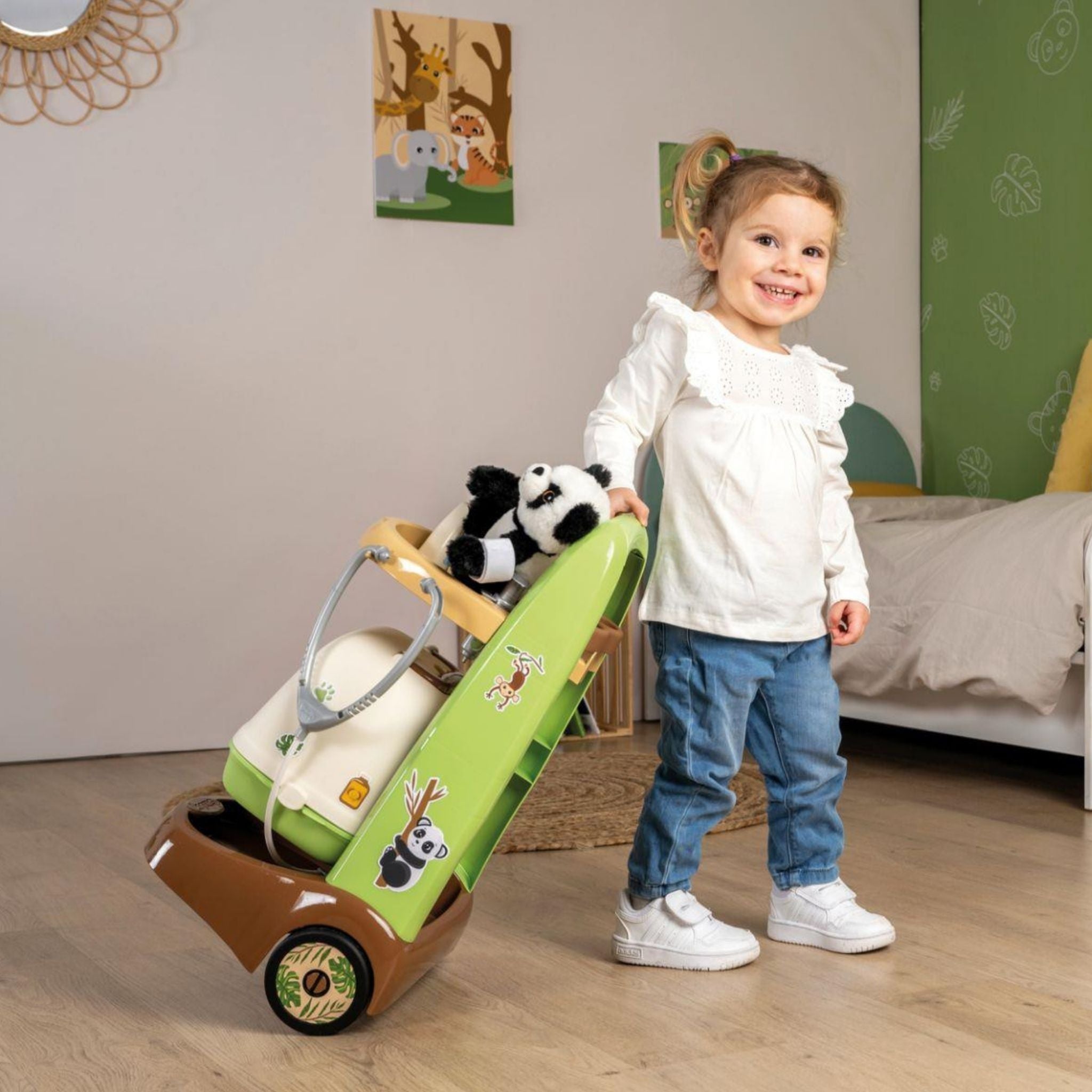 Smoby Veteriner İlk Yardım Araba Oyun Seti