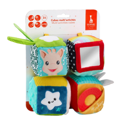 Sophie La Girafe Multiactivities 4'lü Küp Oyuncak