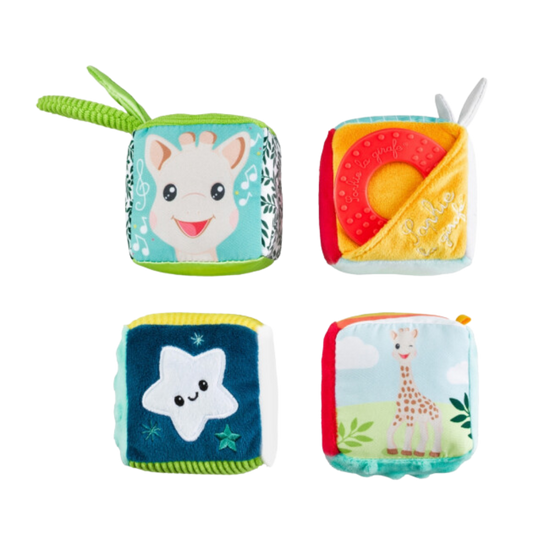 Sophie La Girafe Multiactivities 4'lü Küp Oyuncak