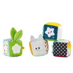 Sophie La Girafe Multiactivities 4'lü Küp Oyuncak