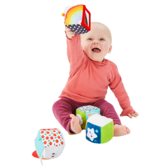 Sophie La Girafe Multiactivities 4'lü Küp Oyuncak