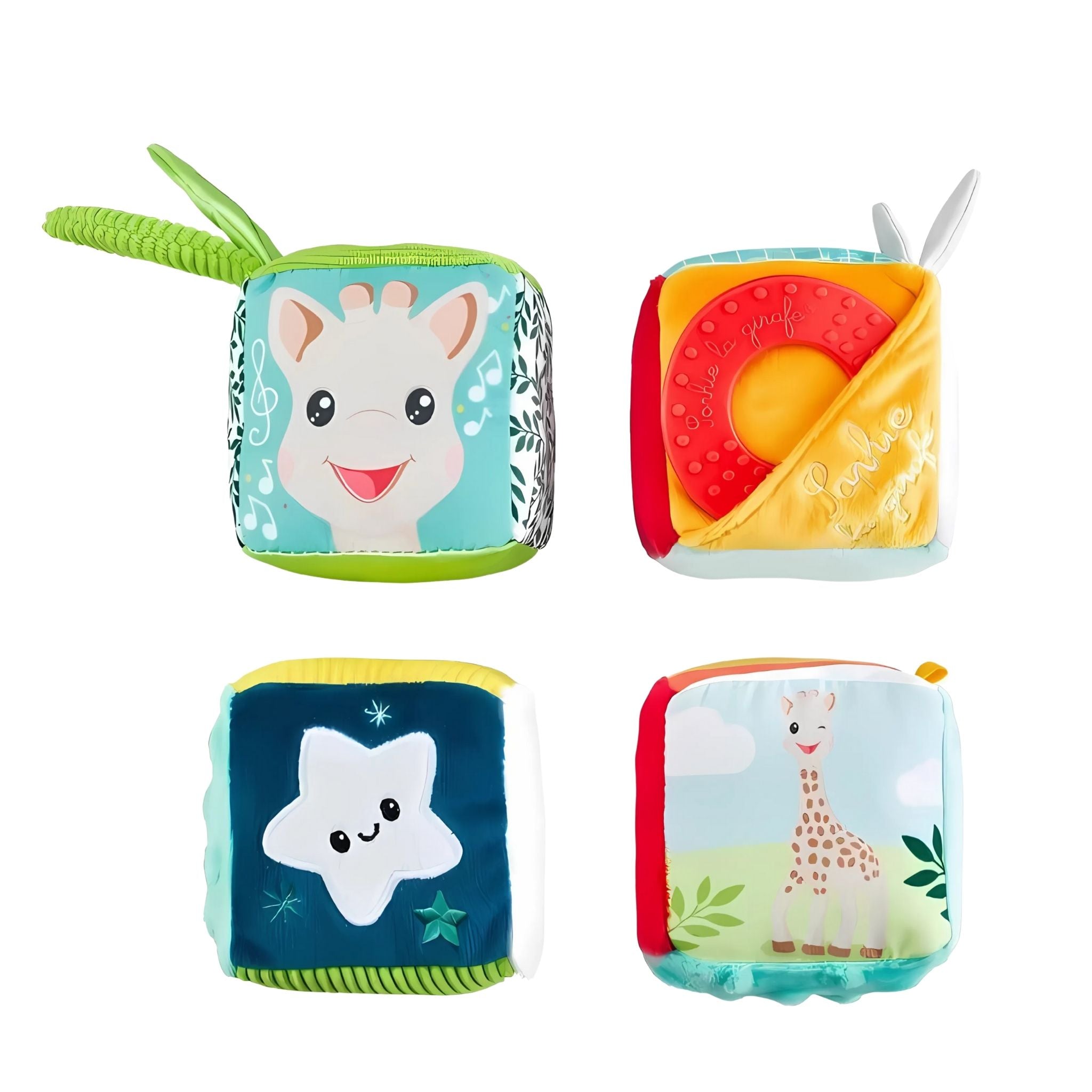 Sophie La Girafe Multiactivities 4'lü Küp Oyuncak
