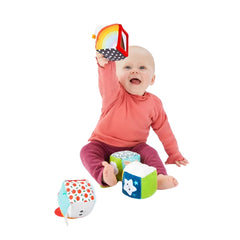 Sophie La Girafe Multiactivities 4'lü Küp Oyuncak