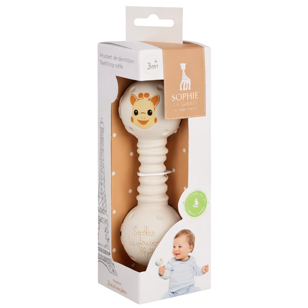 Sophie la Girafe Teething Rattle Diş Kaşıyıcılı Çıngırak