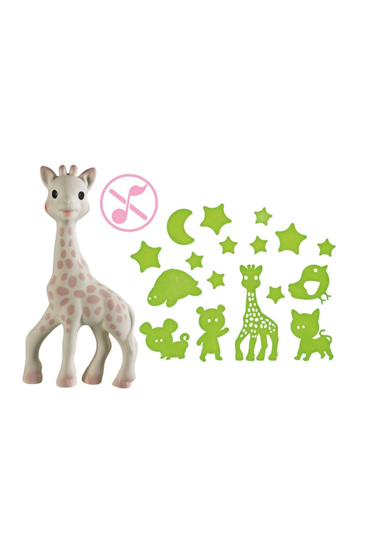 Sophie The Giraffe Sophie Gece Seti Pembe