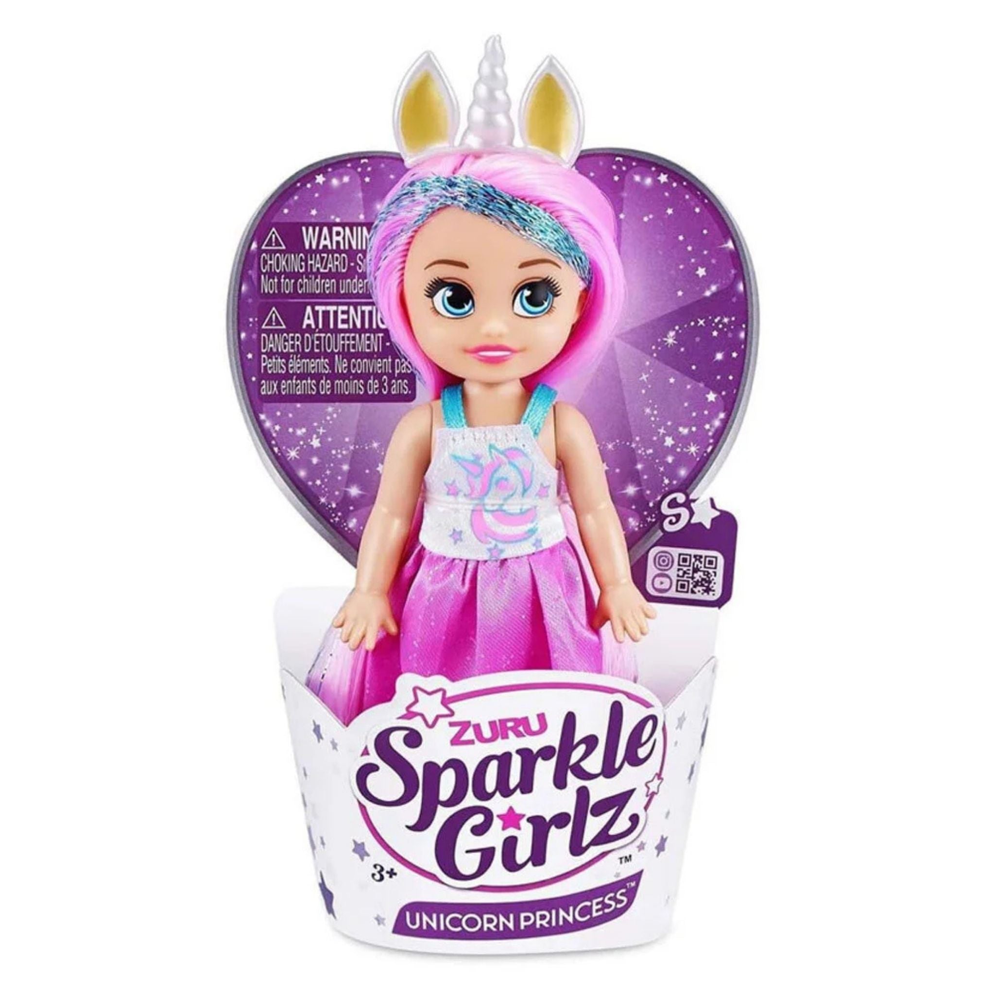 Sparkle Girlz Unicorn Prenses Cupcake 12cm