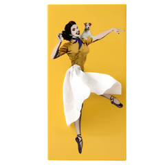 Spextrum Tissue Up Girl Daisy Peçetelik Sarı