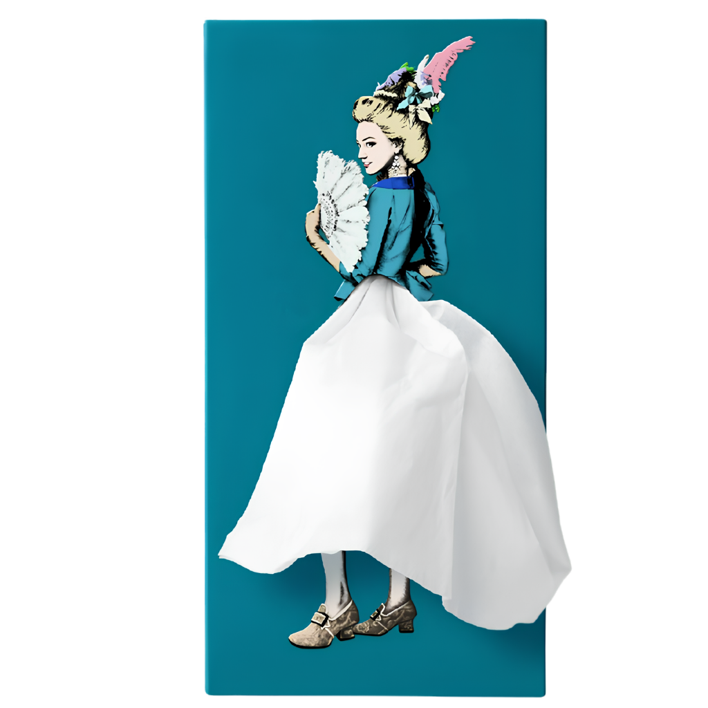 Spextrum Tissue Up Girl Marie Antoinette Peçetelik Lacivert