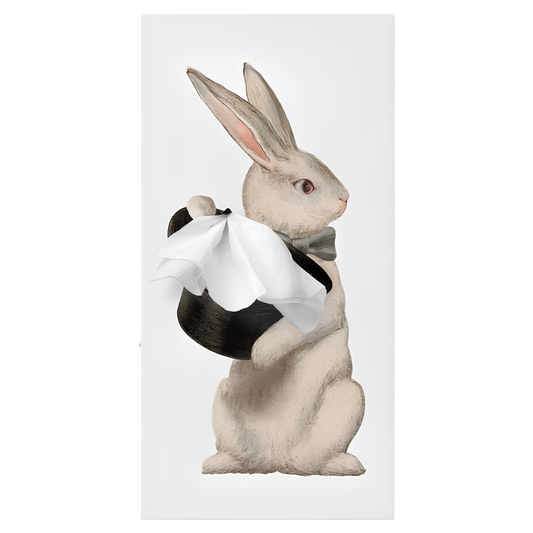Spextrum Tissue Up Tale Wonder Rabbit Peçetelik Beyaz