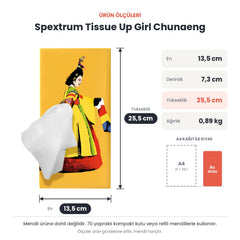 Spextrum Tissue Up Girl Chunaeng Peçetelik Sarı