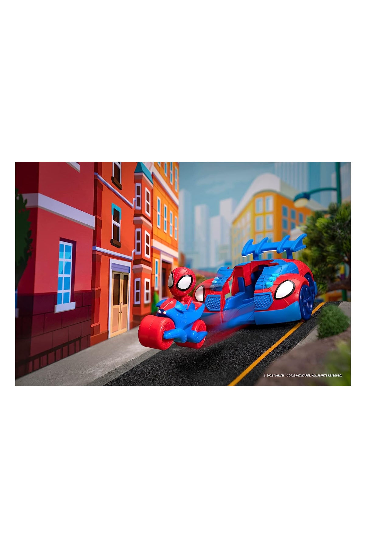 Spidey 2N1 Motor Ve Araba-SNF0019