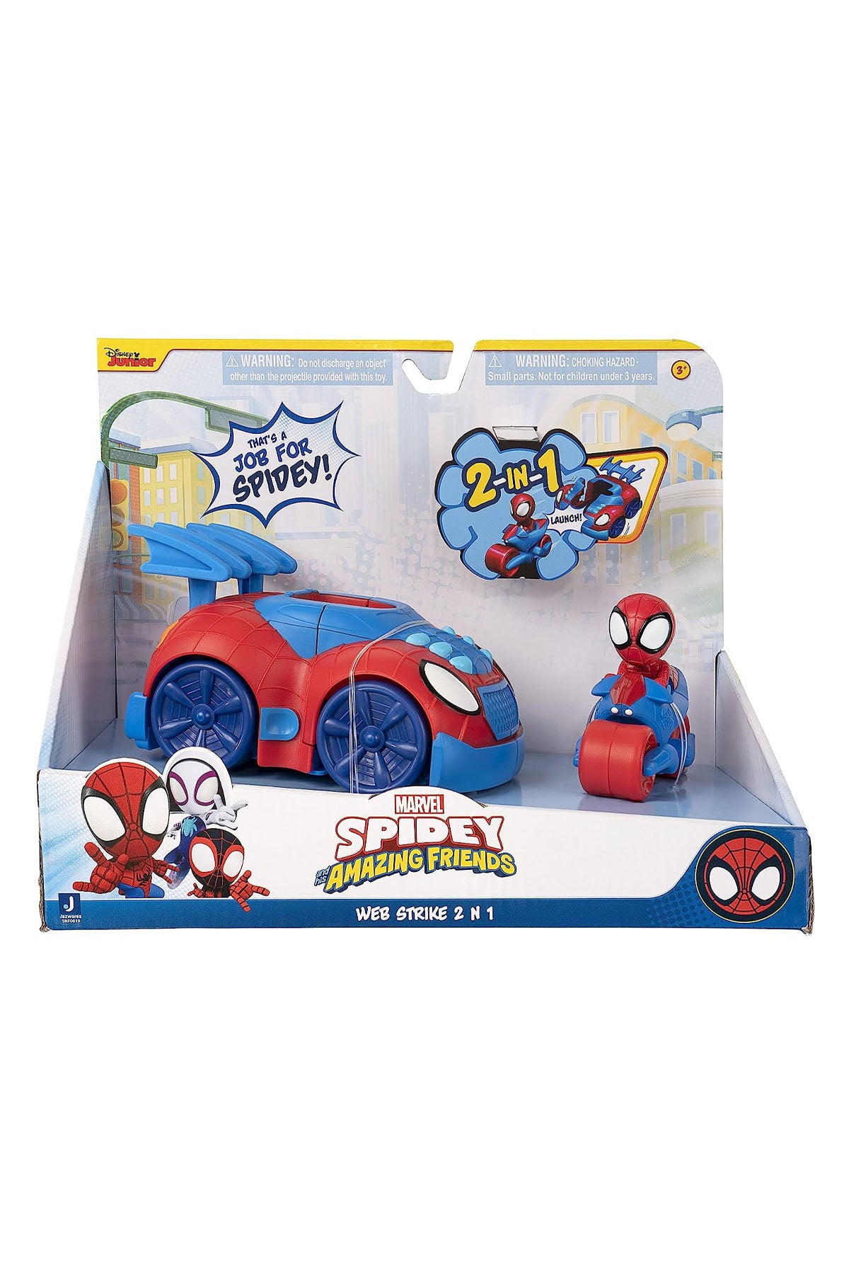 Spidey 2N1 Motor Ve Araba-SNF0019