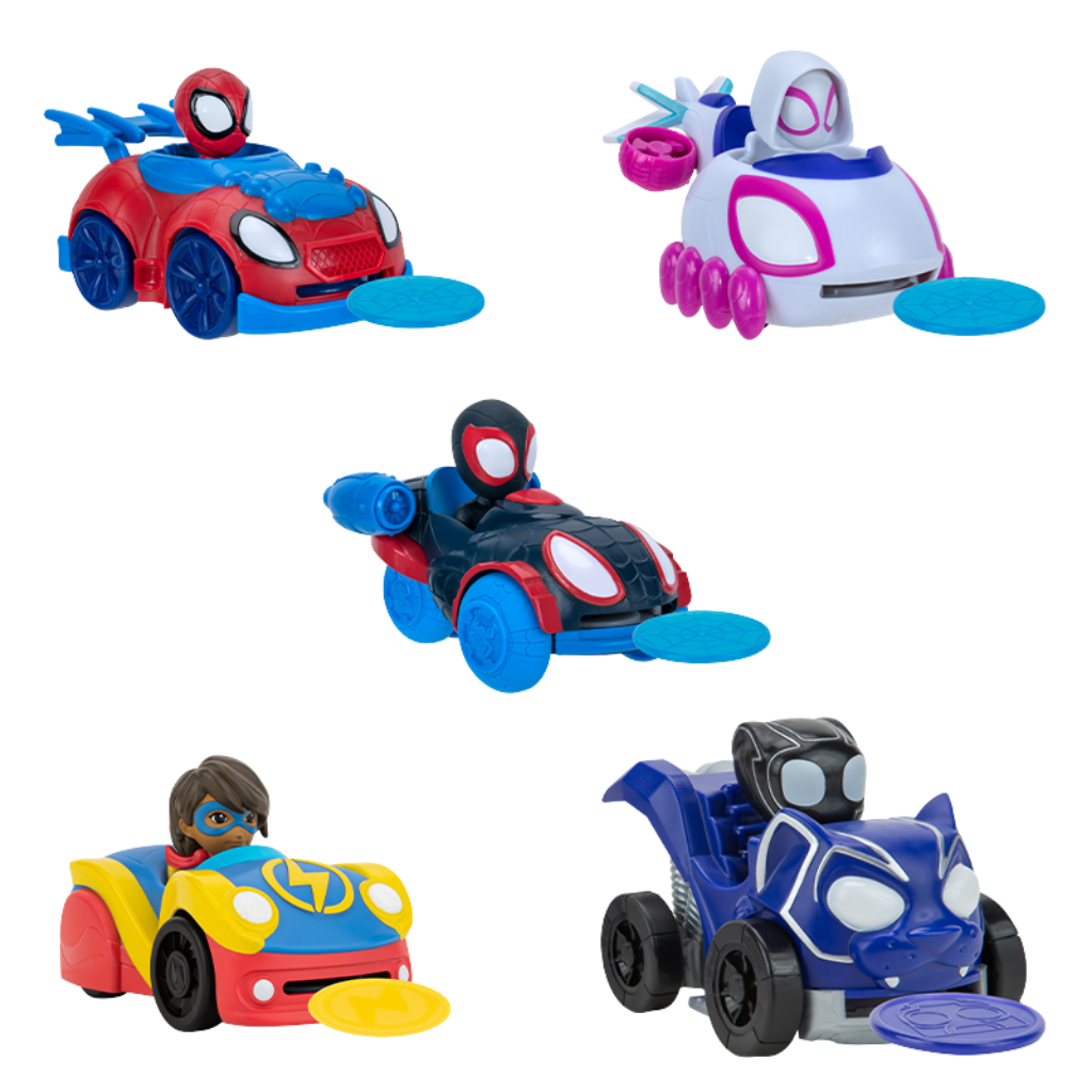 Spidey Disk Fırlatan Araba