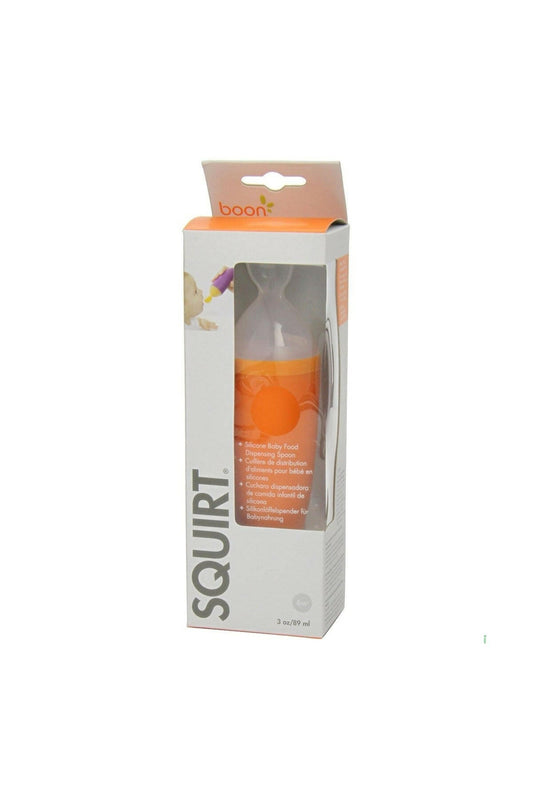 Boon Squirt Silikon Mama Kaşık (Turuncu)