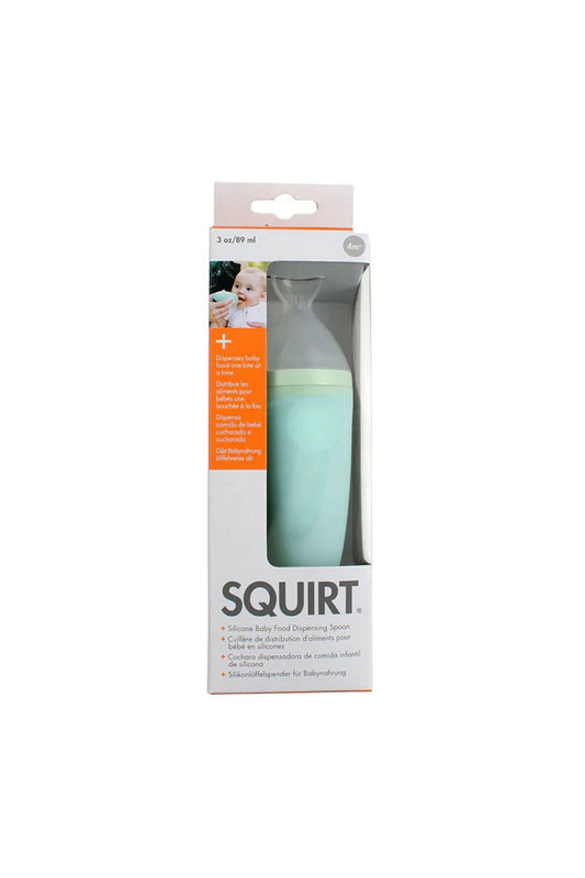 Boon Squirt Silikon Mama Kaşık (Yeşil)