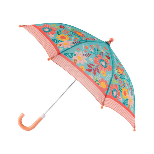 Stephen Joseph Turkuaz Çiçek Desenli Şemsiye