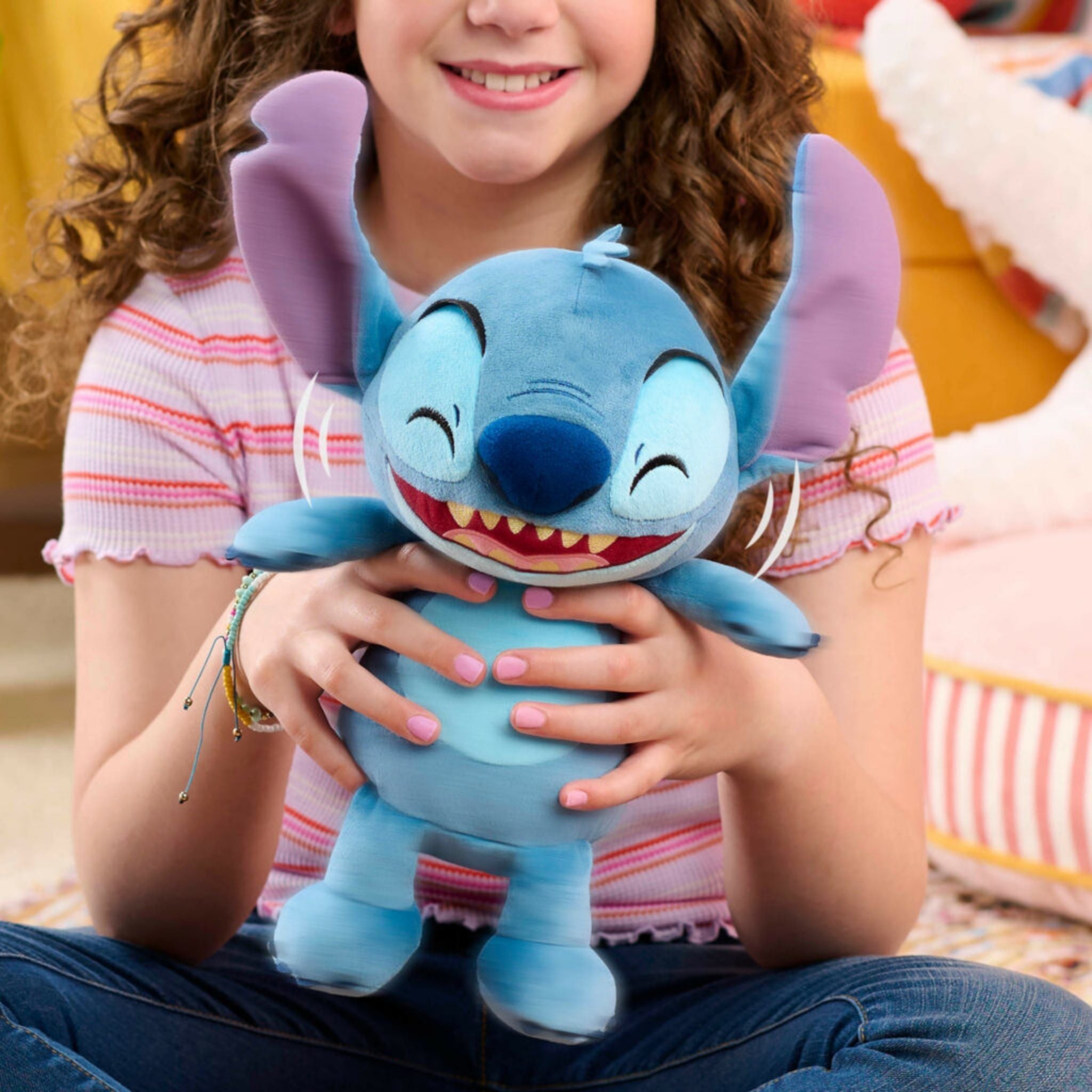 Stitch Kıkırdayan Pelüş 33cm 10421