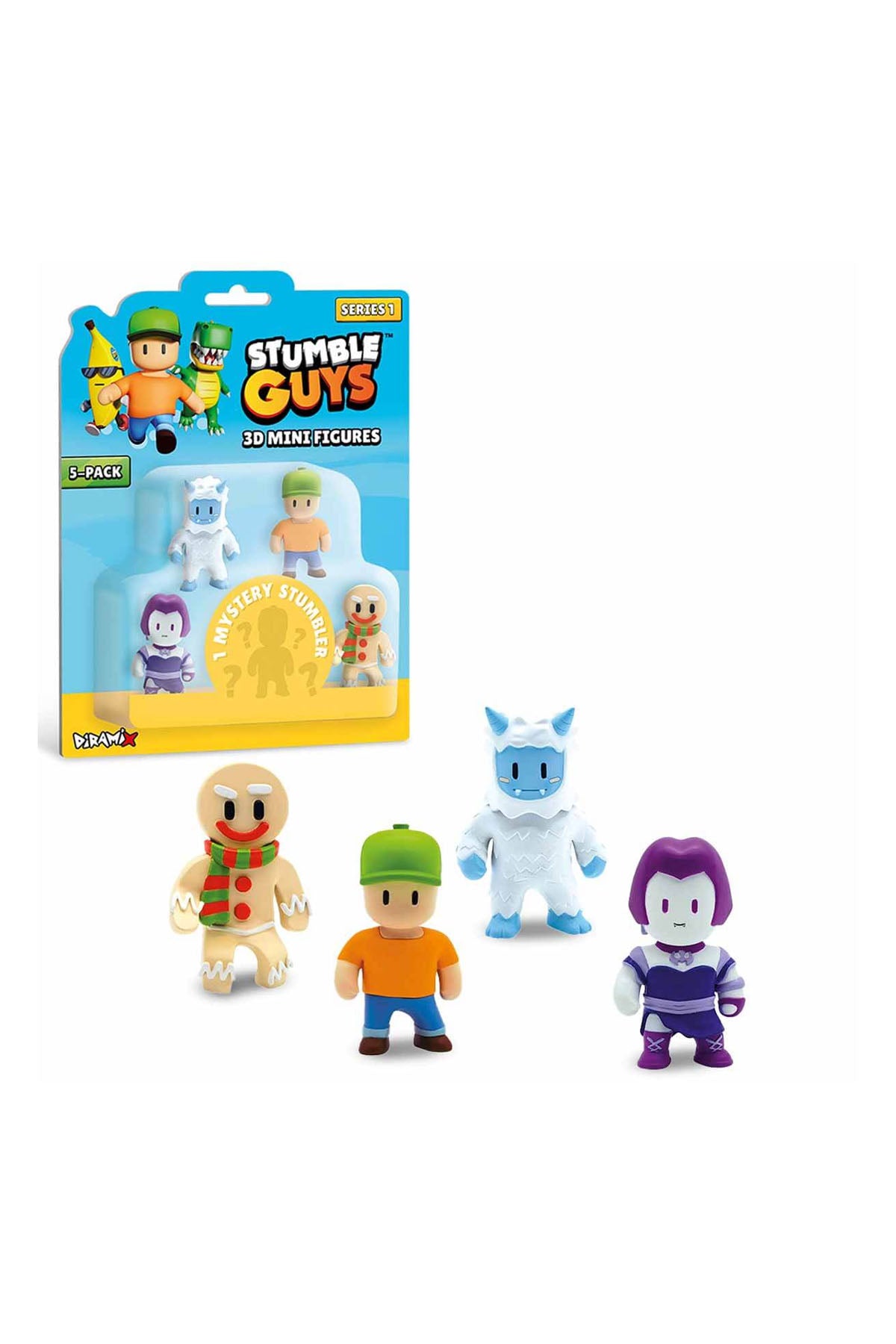 Stumble Guys 5Li Mini Figür S1-SG-30005-5