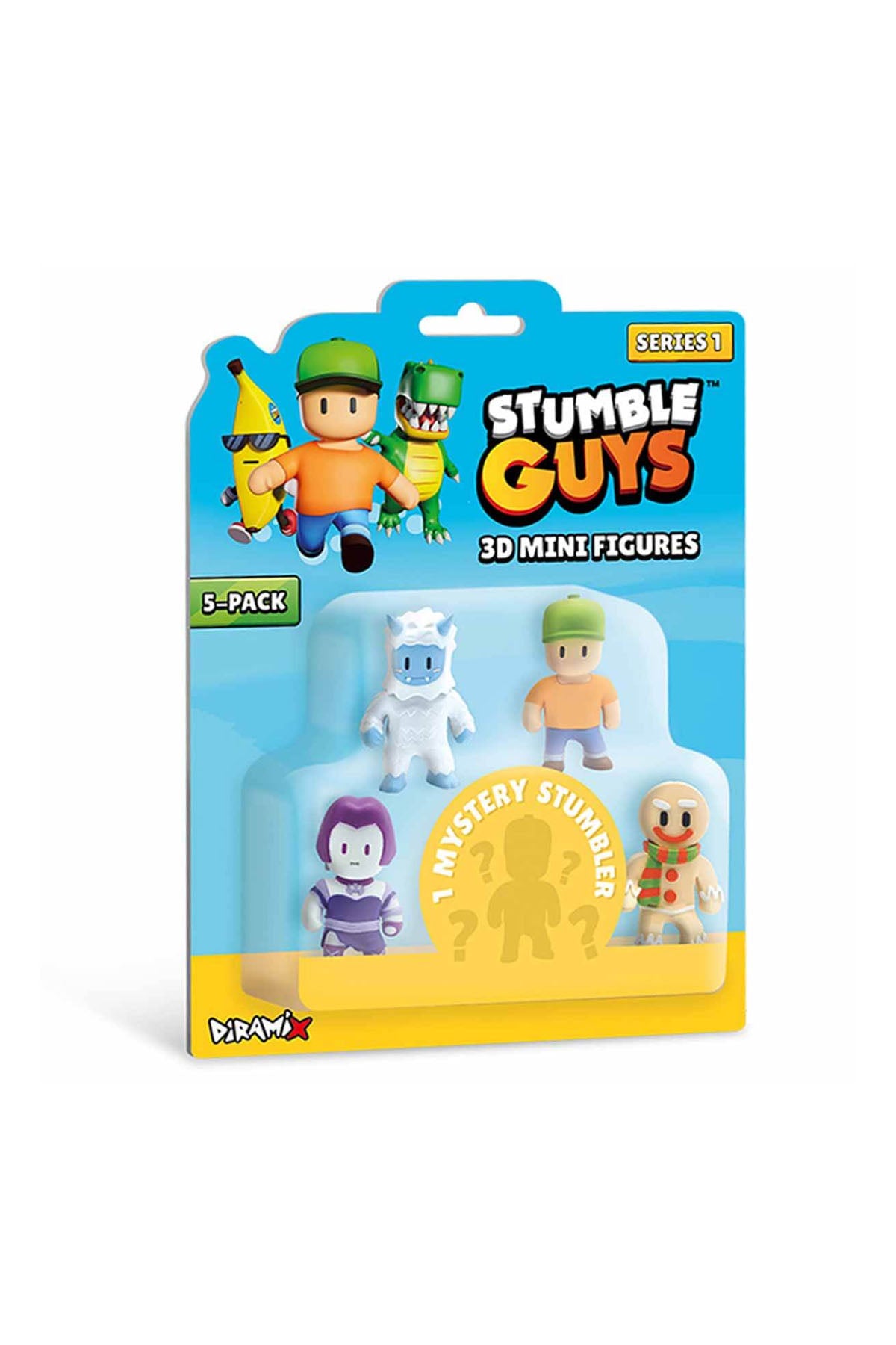 Stumble Guys 5'li Mini Figür