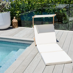 Sunnylife Katlanabilir Şezlong Casa Cream