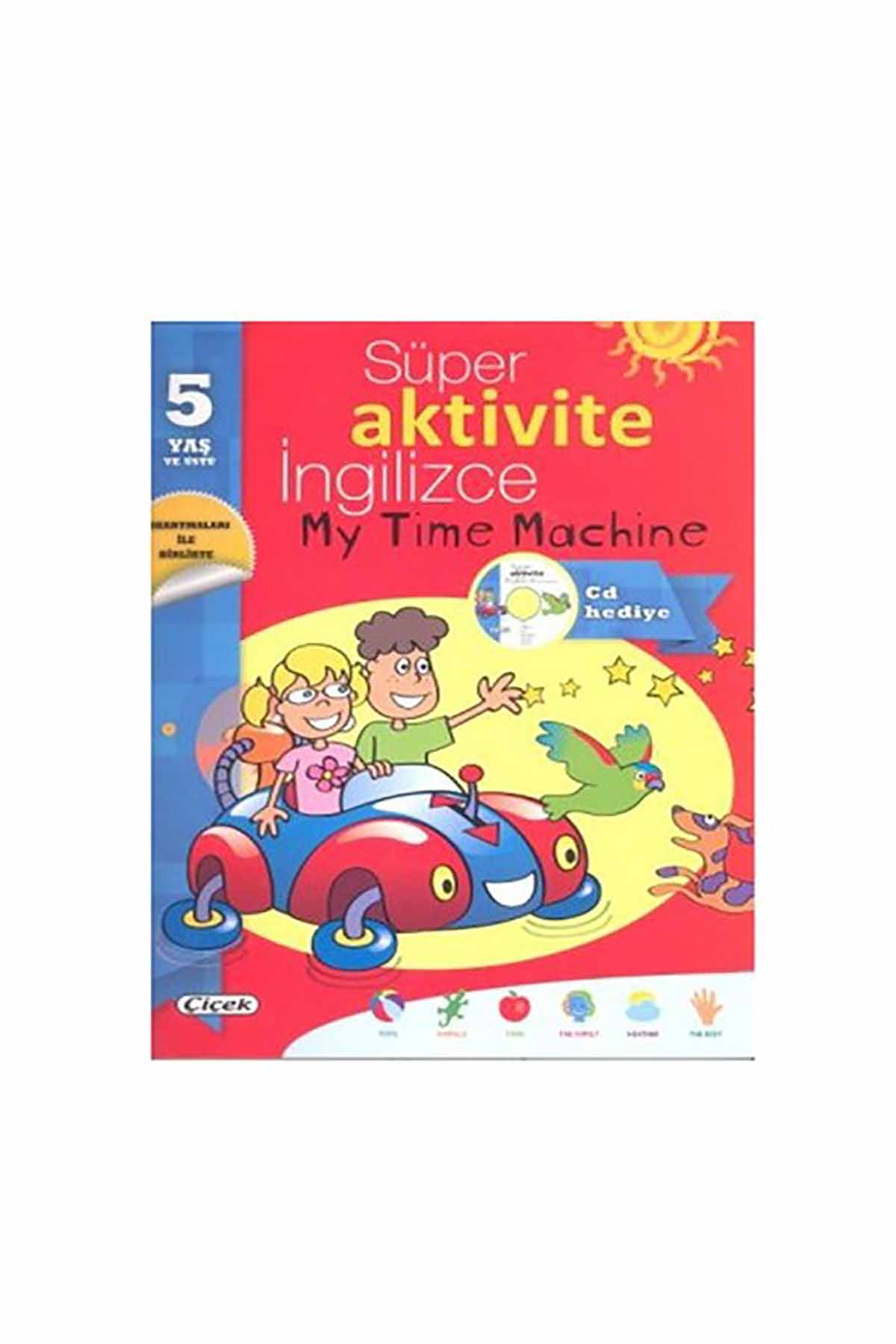 Süper Aktivite Çıkartmalı Kitabım 5 Yaş