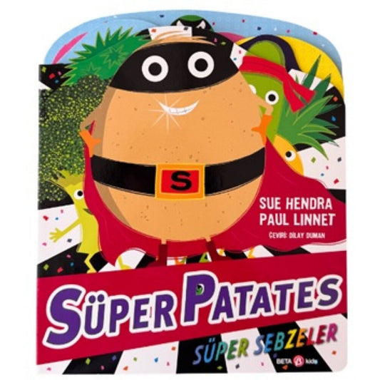 Beta Kids Süper Patates Süper Bezelyeler Board Book