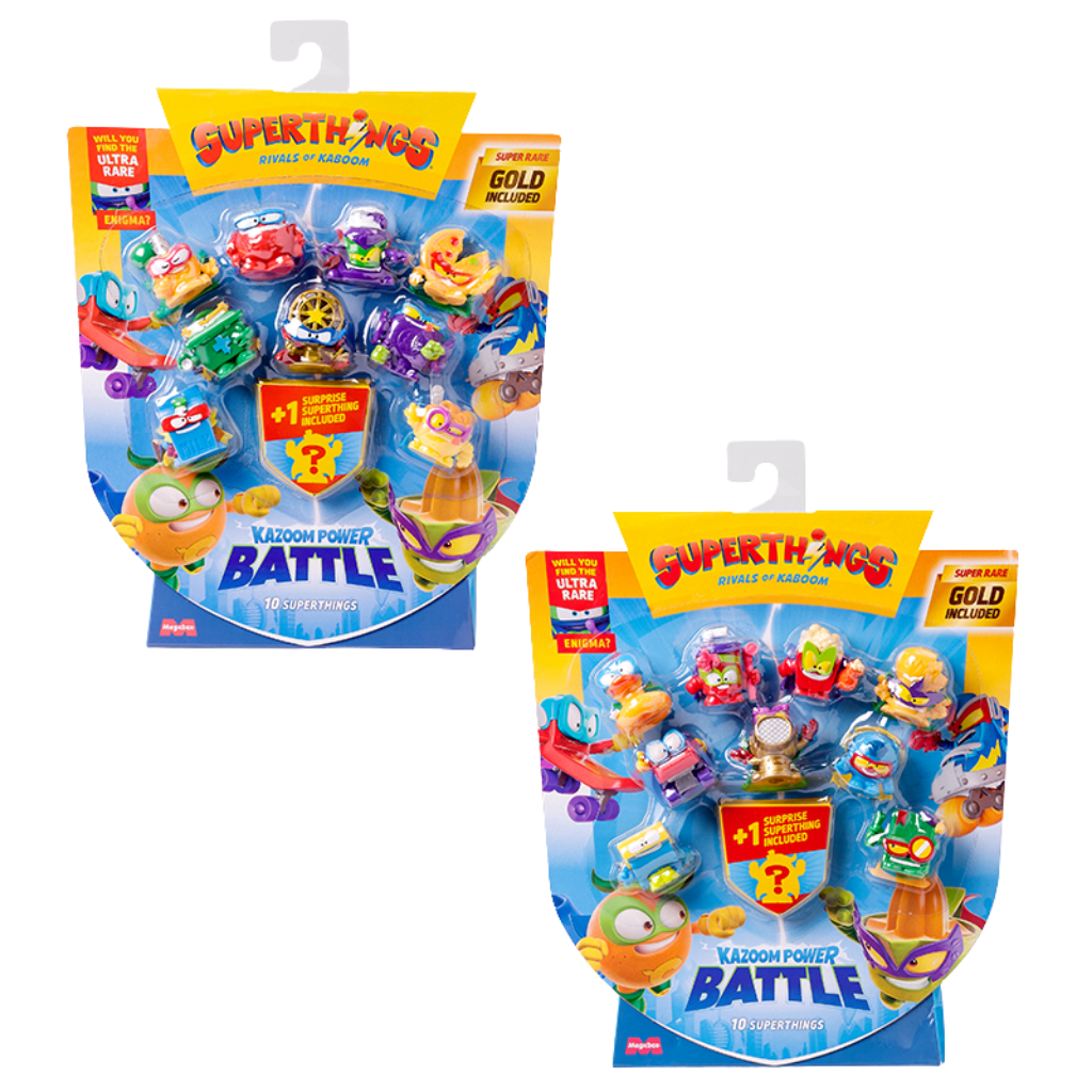 SuperThings Kazoom Power Battle 10’lu Mini Figür Seti UPH10000