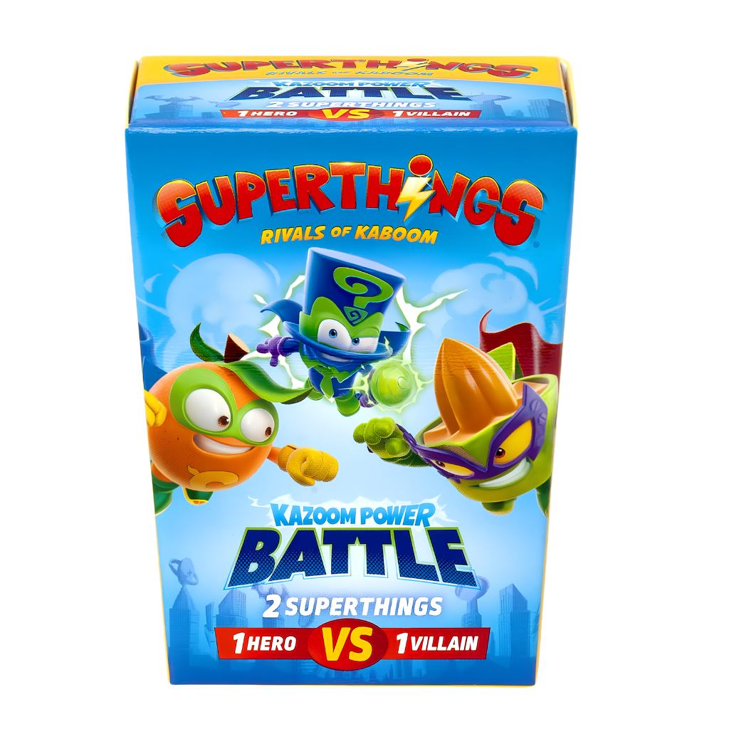 SuperThings Kazoom Power Battle 2’li Mini Figür Sürpriz Paketi UPH02000