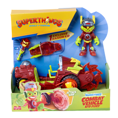 SuperThings Kazoom Power Kid Fury Araç ve Figür Seti UPH14000