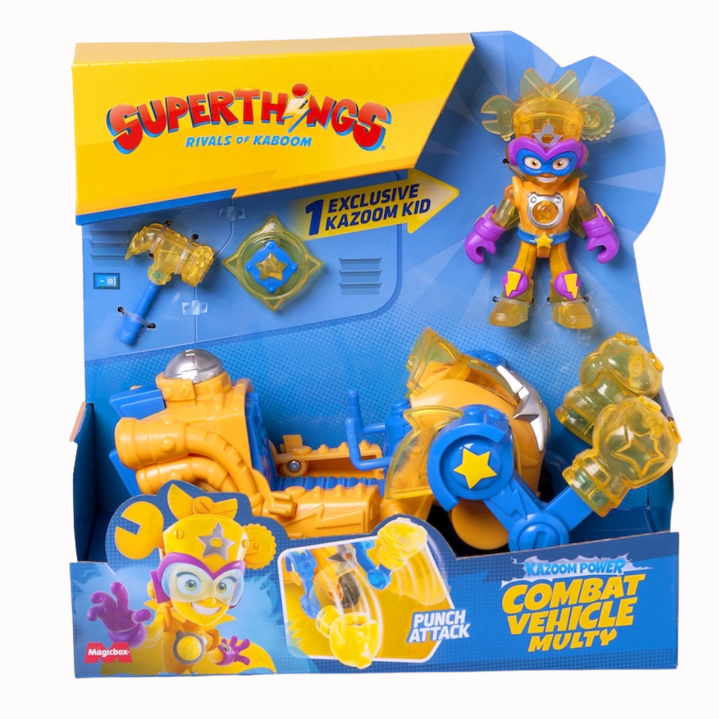 SuperThings Kazoom Power Multy Araç ve Figür Seti UPH12000