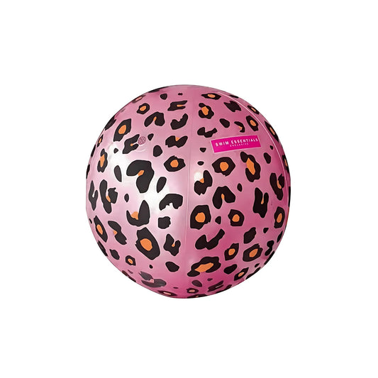 Swim Essentials Gold Leopard Fıskiyeli Şişme Top 60cm