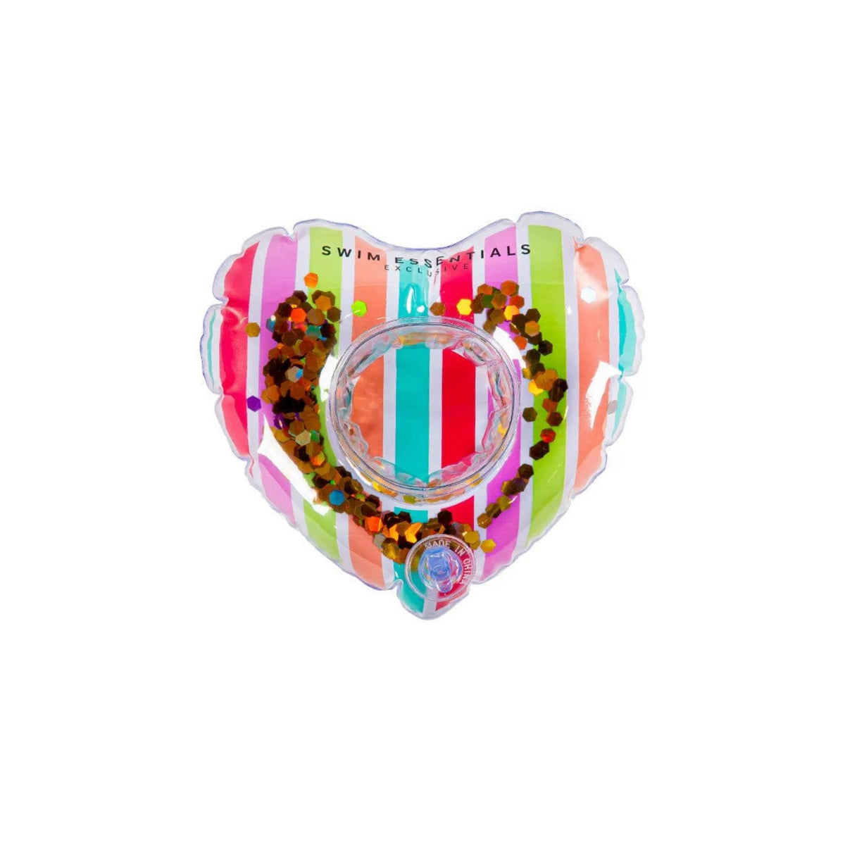 Swim Essentials Rainbow Heart Bardak Tutucu
