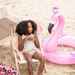 Swim Essentials Rose Gold Flamingo Yüzme Simidi 95 Cm