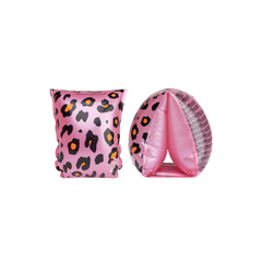 Swim Essentials Rose Gold Leopard Şişme Yüzme Kolluğu 2-6 Yaş