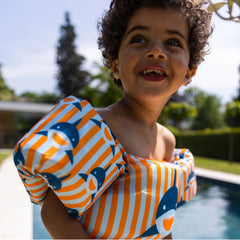 Swim Essentials Tropic Shark Puddle Jumper Kolluklu Yüzme Yeleği