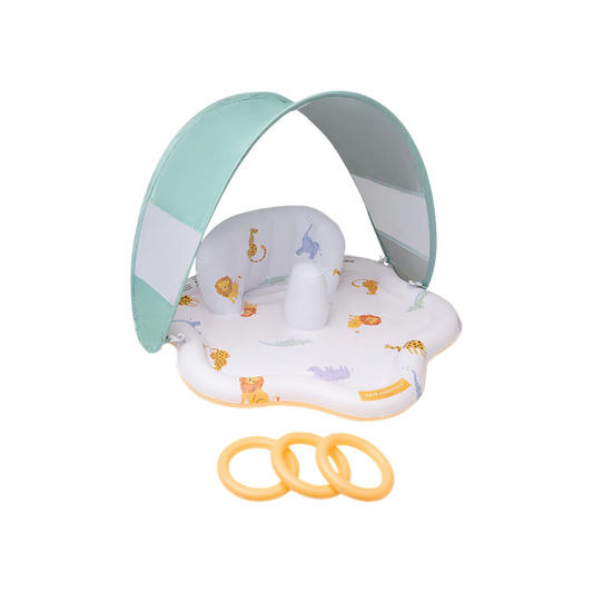 Swim Essentials Wild Life Sırt Destekli ve Gölgelikli Bebek Oyun Matı 76cm