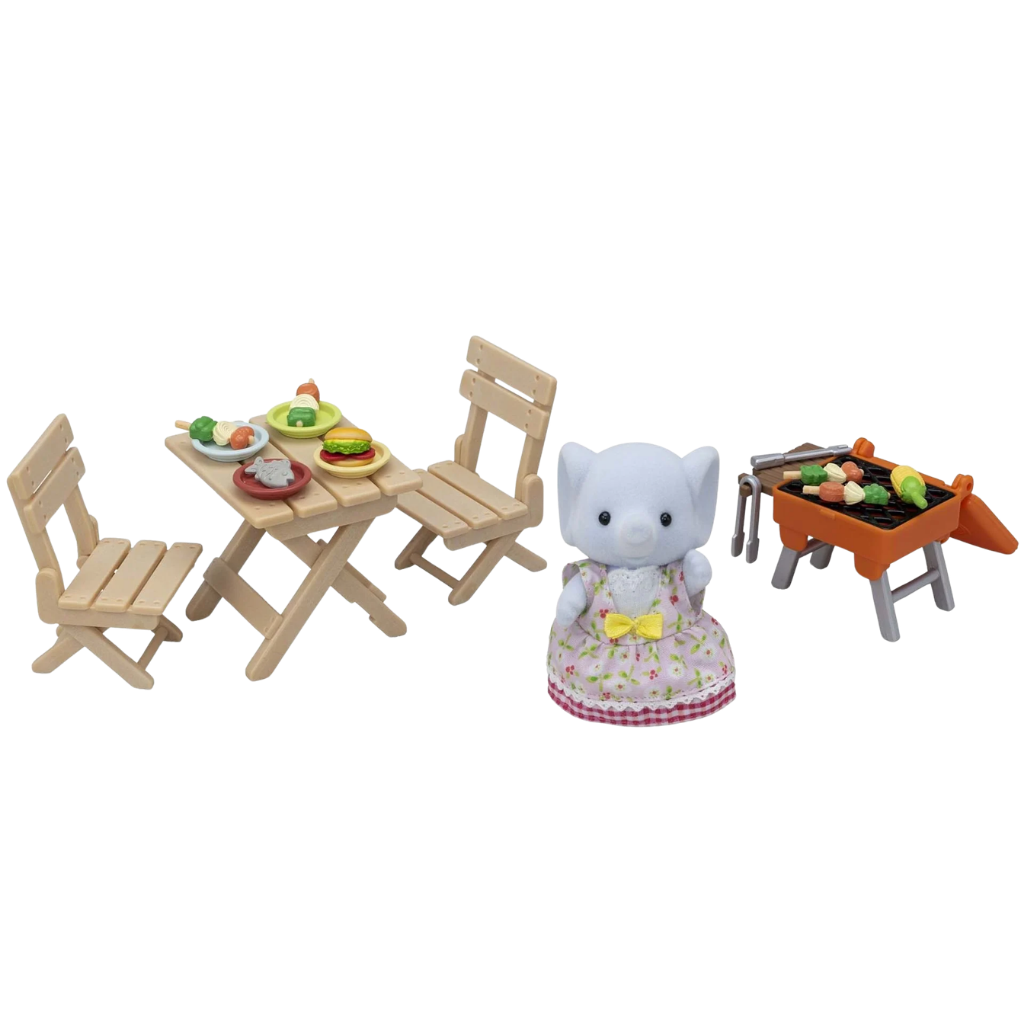 Sylvanian Families BBQ Piknik Seti Fil Kız 5640