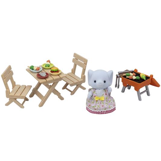 Sylvanian Families BBQ Piknik Seti Fil Kız 5640
