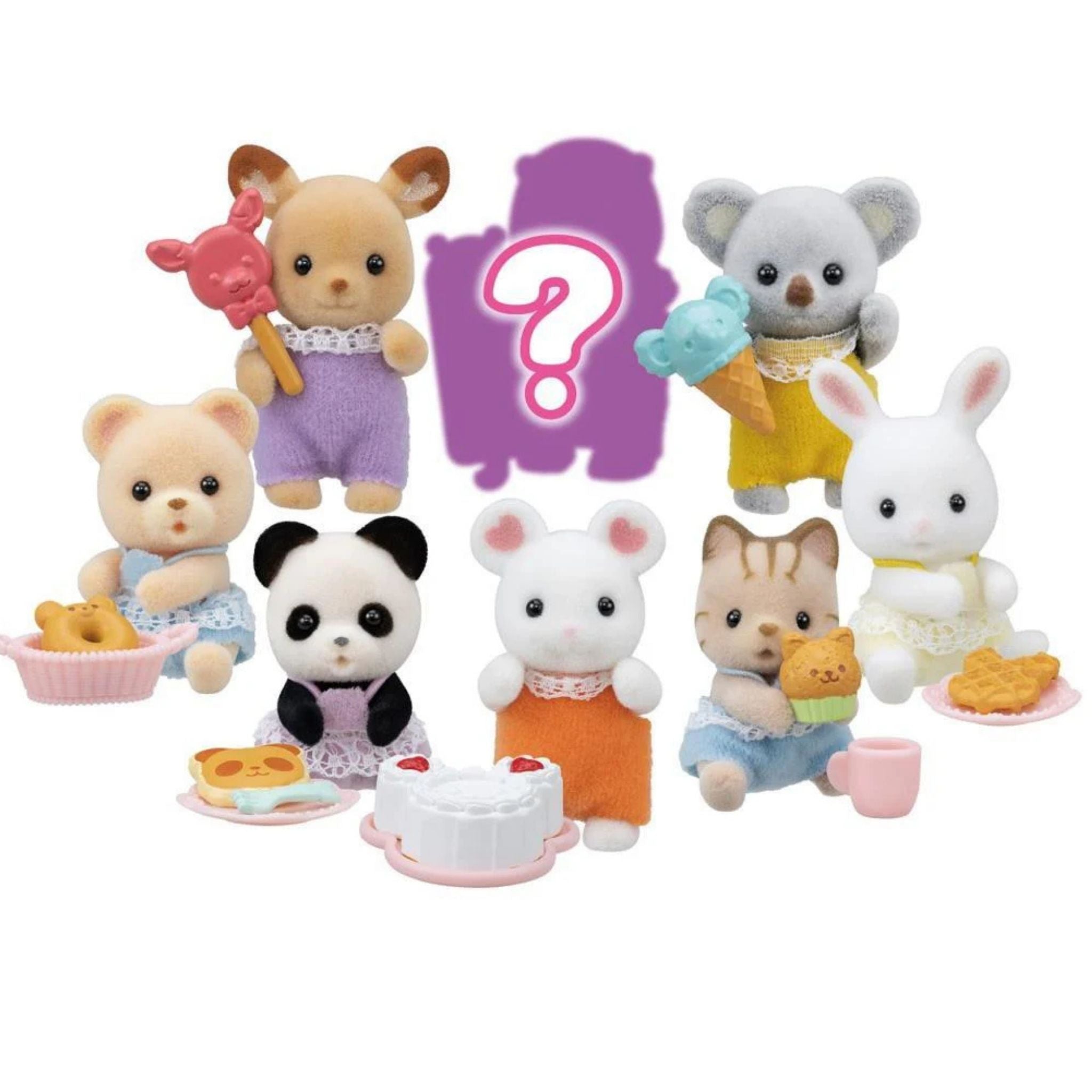 Sylvanian Families Bebek Minifigür Tatlı Atıştırmalıklar Kostüm Serisi