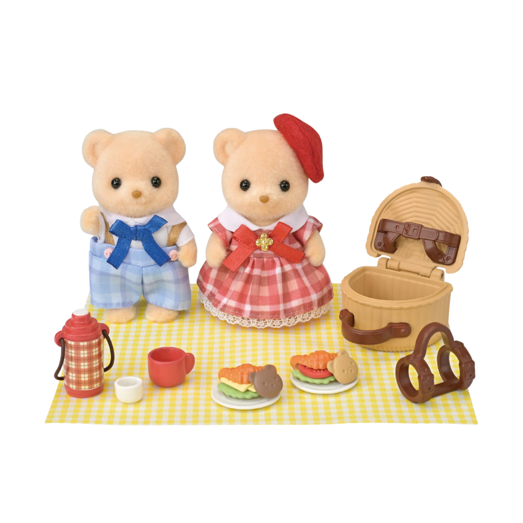 Sylvanian Families Bisküvi Ayı Kardeşler Leziz Piknik Seti 5852