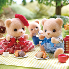 Sylvanian Families Bisküvi Ayı Kardeşler Leziz Piknik Seti 5852