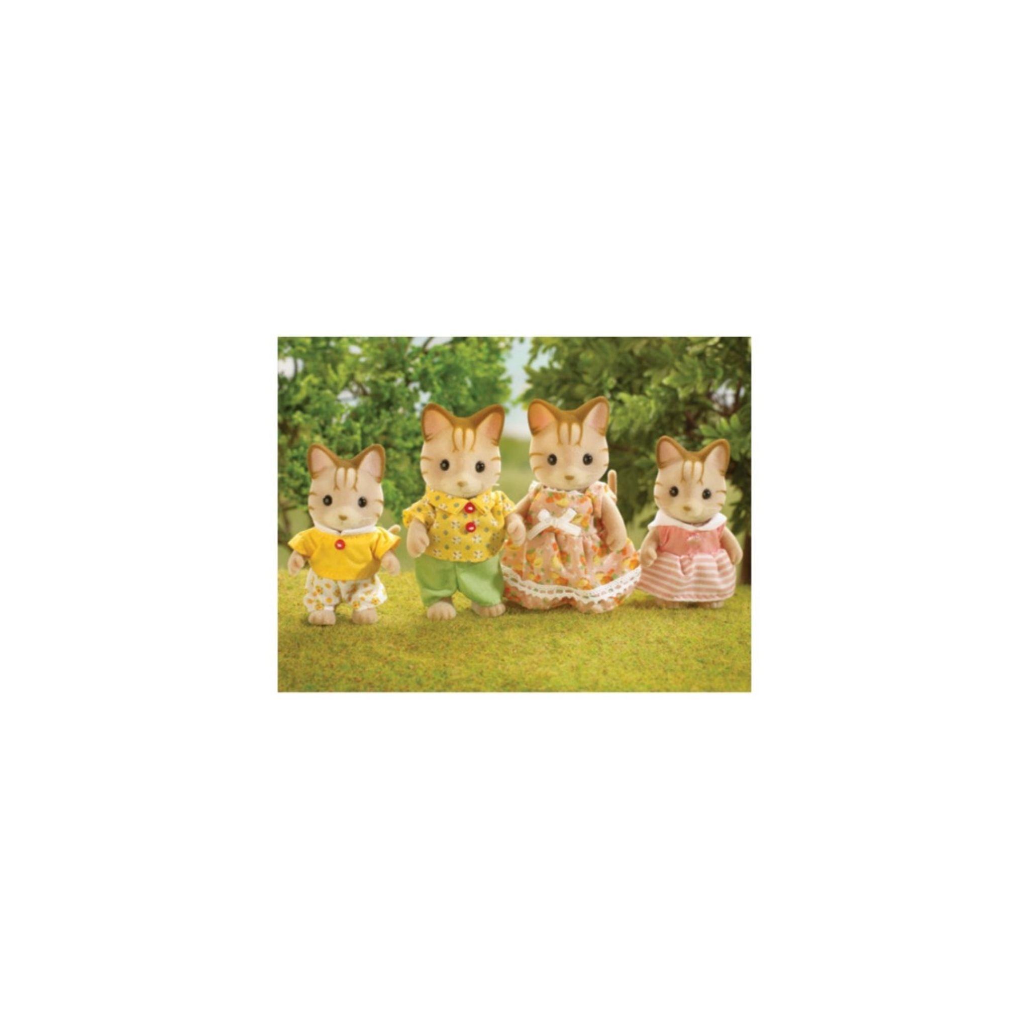 Sylvanian Families Çizgili Kedi Ailesi